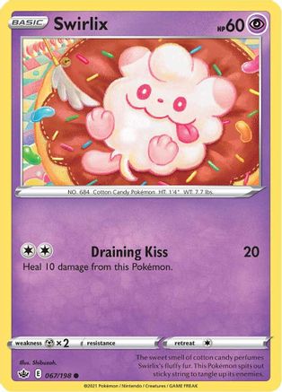 Swirlix (067/198) [SWSH06 Chilling Reign] Reverse Holofoil - Common