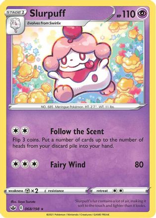 Slurpuff (068/198) [SWSH06 Chilling Reign] - Rare