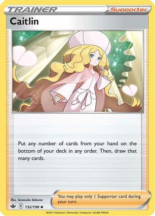 Caitlin (132/198) [SWSH06 Chilling Reign] - Uncommon