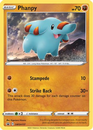 Phanpy (SWSH117/307) [SWSH Sword & Shield Promo Cards] Holofoil - Promo