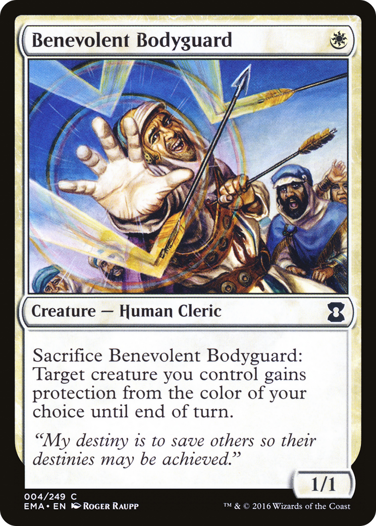 Benevolent Bodyguard (EMA-004) [Eternal Masters] Foil