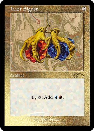 Izzet Signet (Foil Etched) (SLD-293) [Secret Lair Drop Series] Foil