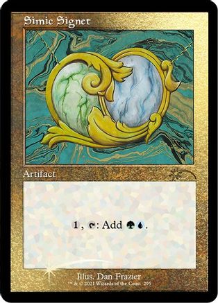 Simic Signet (Foil Etched) (SLD-295) [Secret Lair Drop Series] Foil