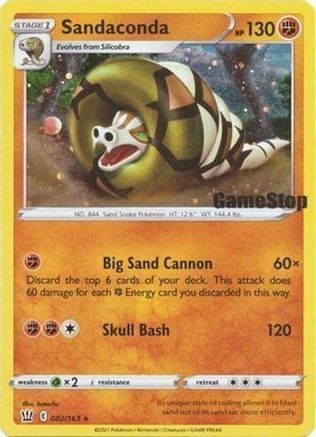 Sandaconda (Gamestop Exclusive) (082/163) [Miscellaneous Cards & Products] Holofoil - Promo