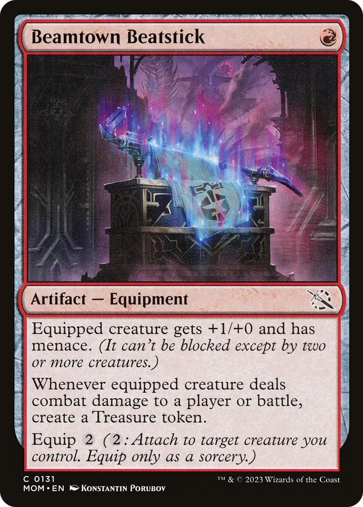 Beamtown Beatstick (MOM-131) [March of the Machine] Foil