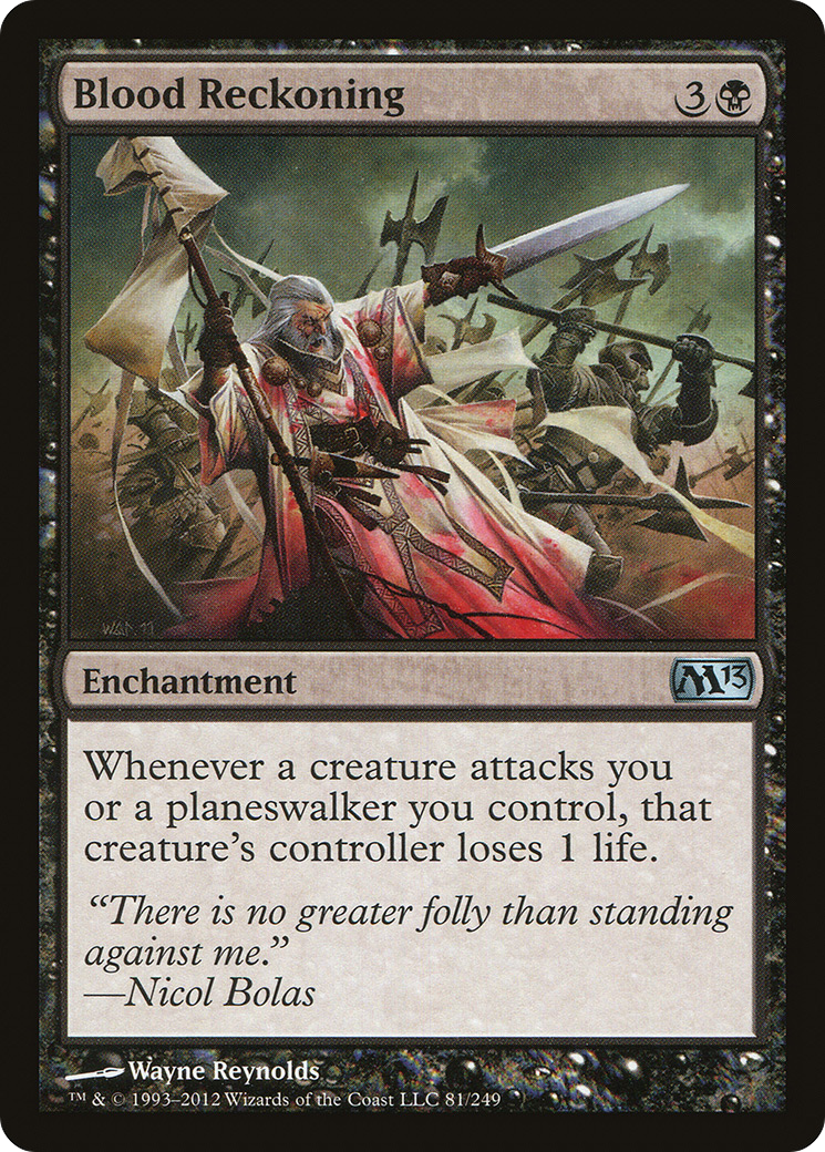 Blood Reckoning (M13-081) [Magic 2013] Foil