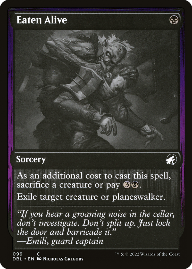Eaten Alive (DBL-099) [Innistrad: Double Feature]
