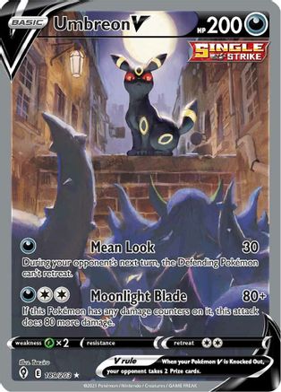Umbreon V (Alternate Full Art) (189/203) [SWSH07 Evolving Skies] Holofoil - Ultra Rare
