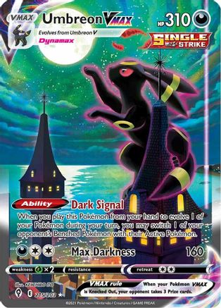 Umbreon VMAX (Alternate Art Secret) (215/203) [SWSH07 Evolving Skies] Holofoil - Secret Rare