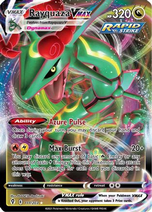 Rayquaza VMAX (111/203) [SWSH07 Evolving Skies] Holofoil - Ultra Rare