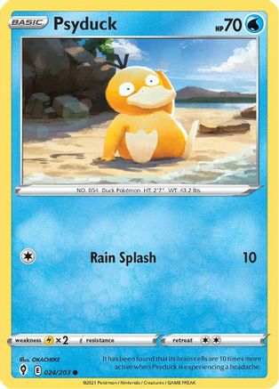 Psyduck (024/203) [SWSH07 Evolving Skies] - Common