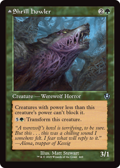 Shrill Howler (Retro Frame) (INR-469) [Innistrad Remastered]