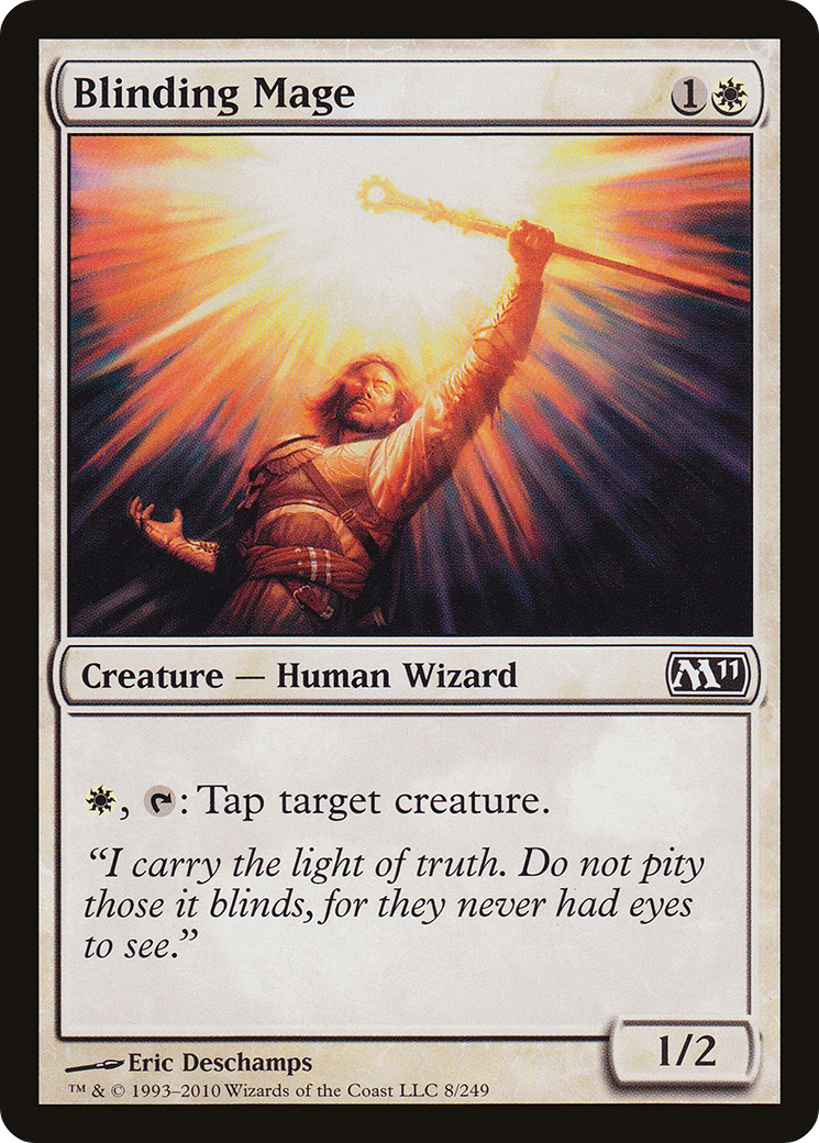 Blinding Mage (M11-008) [Magic 2011] Foil