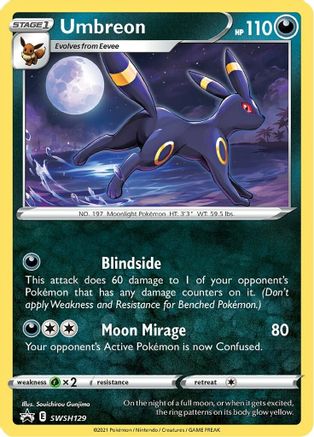 Umbreon (SWSH129/307) [SWSH Sword & Shield Promo Cards] Holofoil - Promo