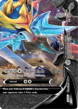 Zacian V-UNION - SWSH166 (SWSH166/307) [SWSH Sword & Shield Promo Cards] Holofoil - Promo