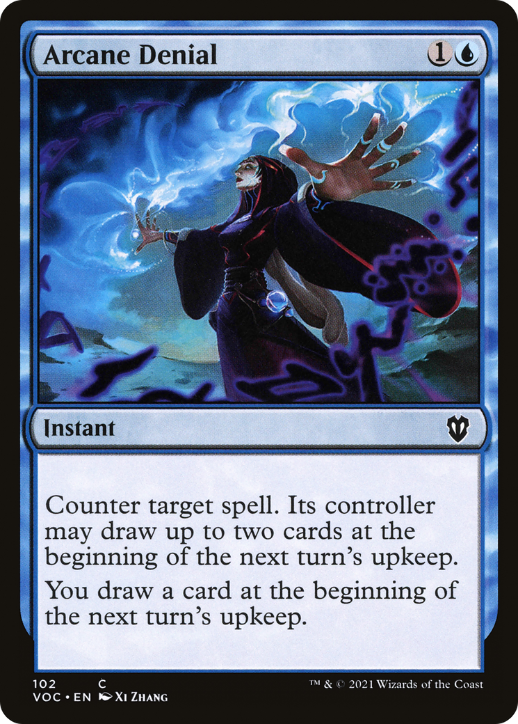 Arcane Denial (VOC-102) [Crimson Vow Commander]