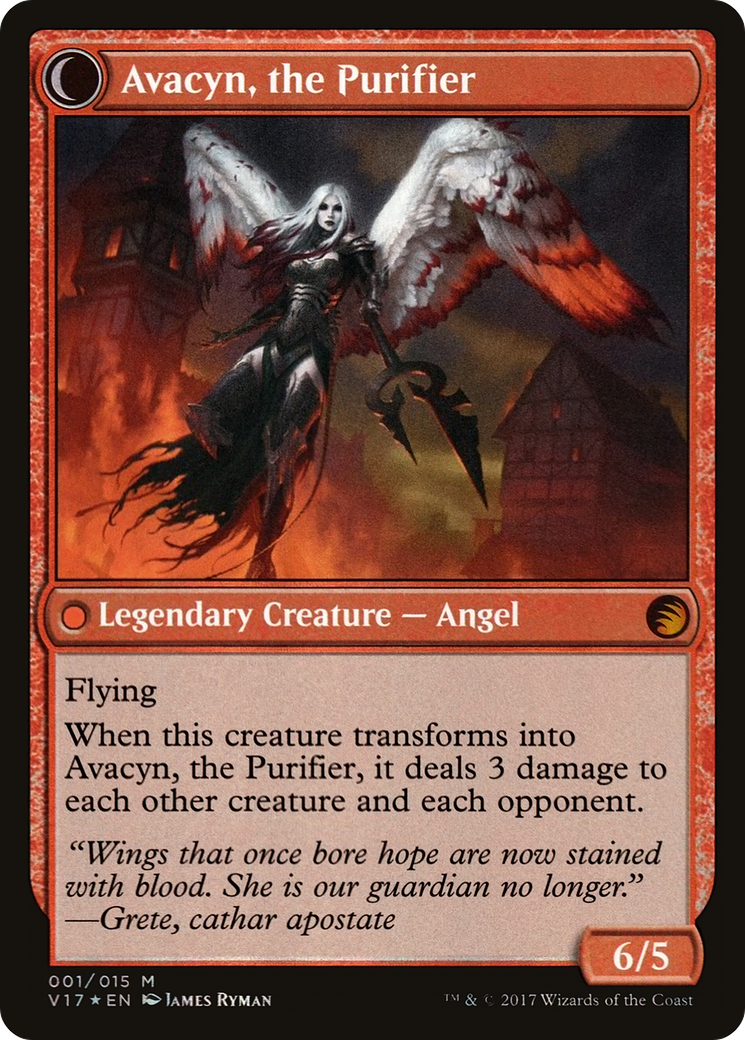 Archangel Avacyn (V17-001) [From the Vault: Transform] Foil
