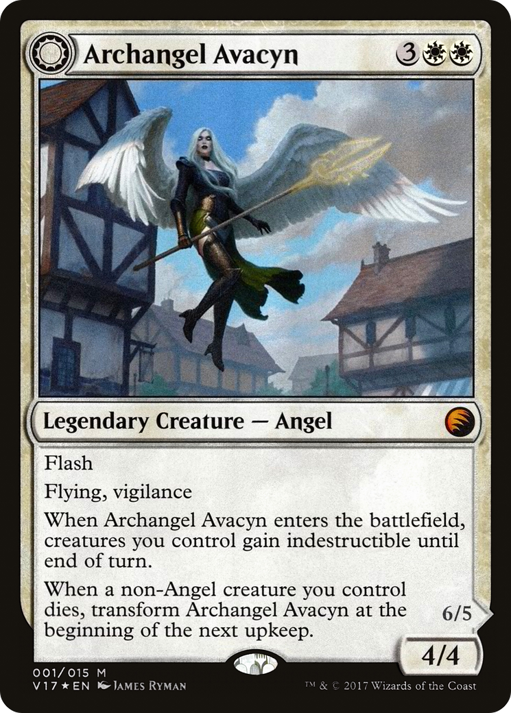 Archangel Avacyn (V17-001) [From the Vault: Transform] Foil
