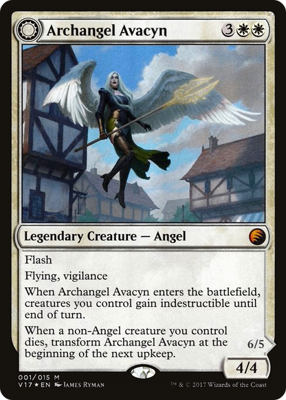 Archangel Avacyn (V17-001) [From the Vault: Transform] Foil