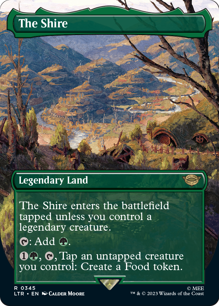 The Shire (Borderless) (LTR-345) [The Lord of the Rings: Tales of Middle-earth]