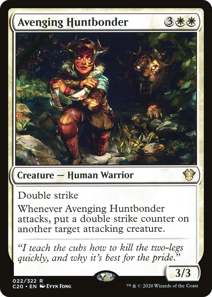Avenging Huntbonder (C20-022) [Commander 2020]
