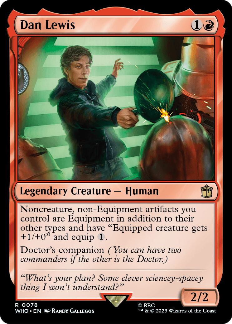 Dan Lewis (WHO-078) [Doctor Who] Foil