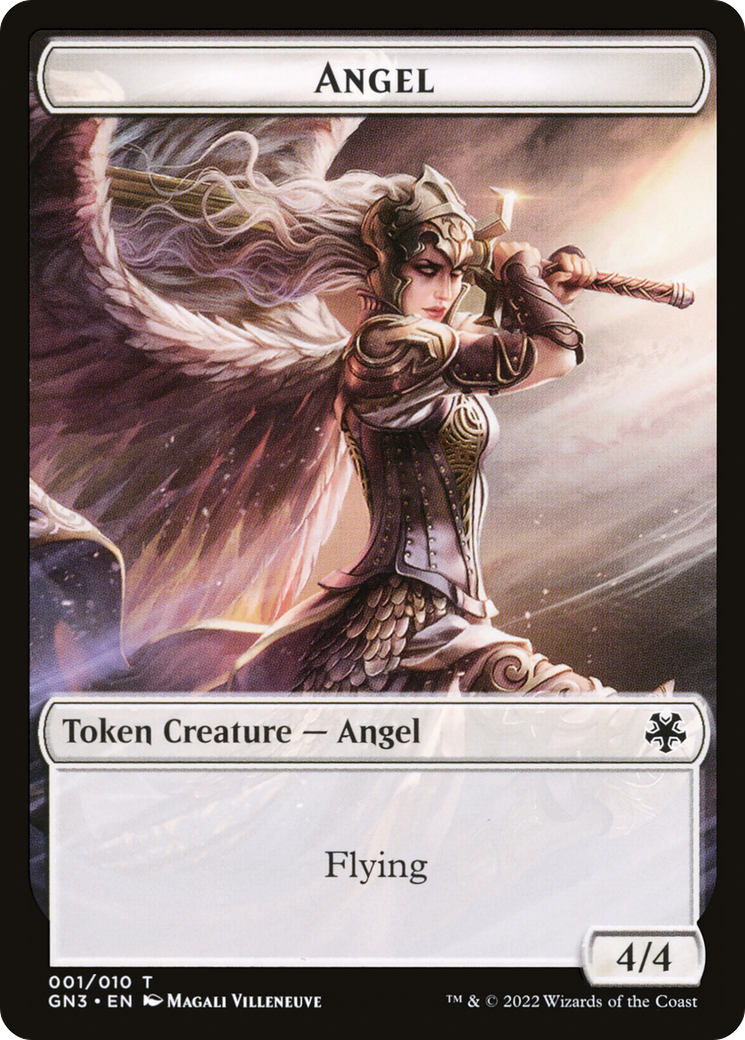 Angel (TGN3-001) [Game Night: Free-for-All Tokens] Foil
