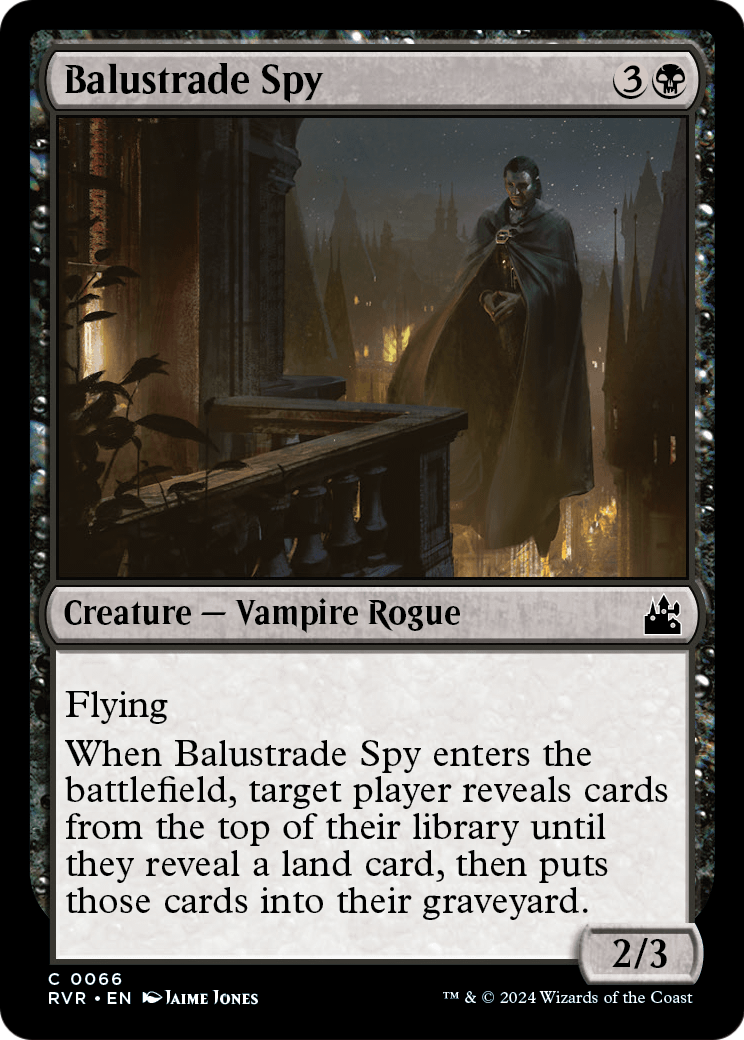Balustrade Spy (RVR-066) [Ravnica Remastered] Foil