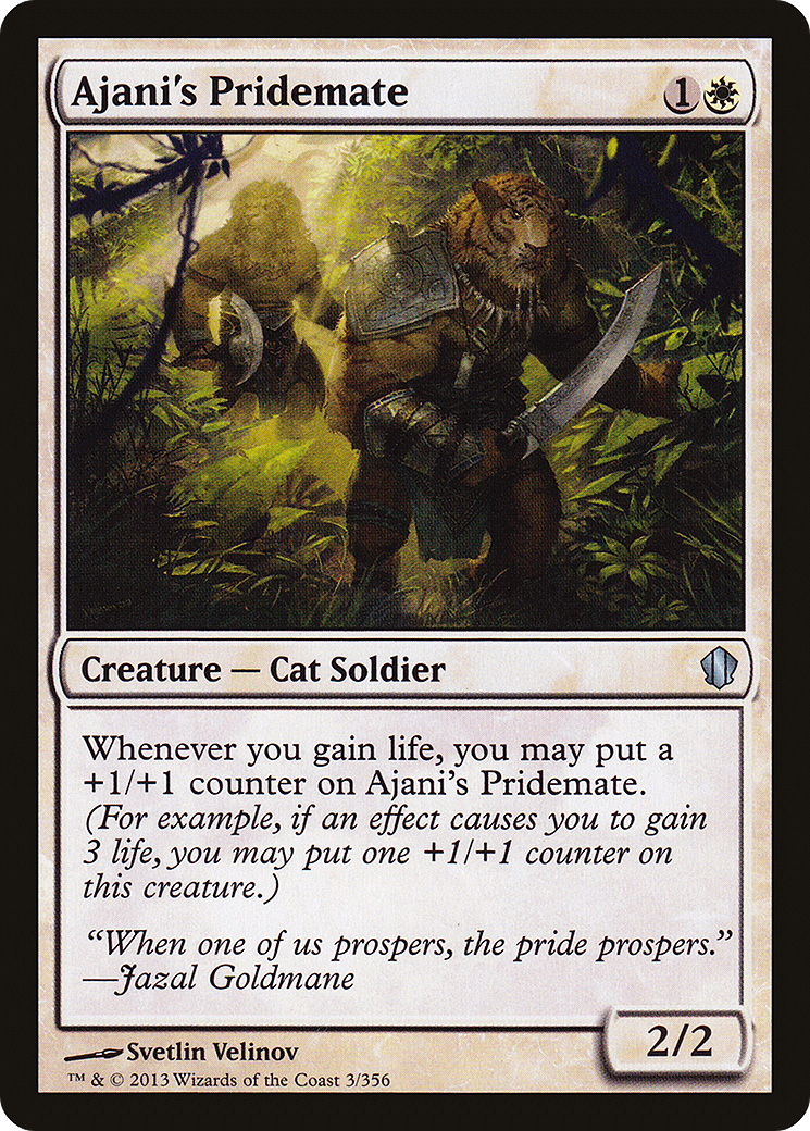 Ajani's Pridemate (C13-003) [Commander 2013]