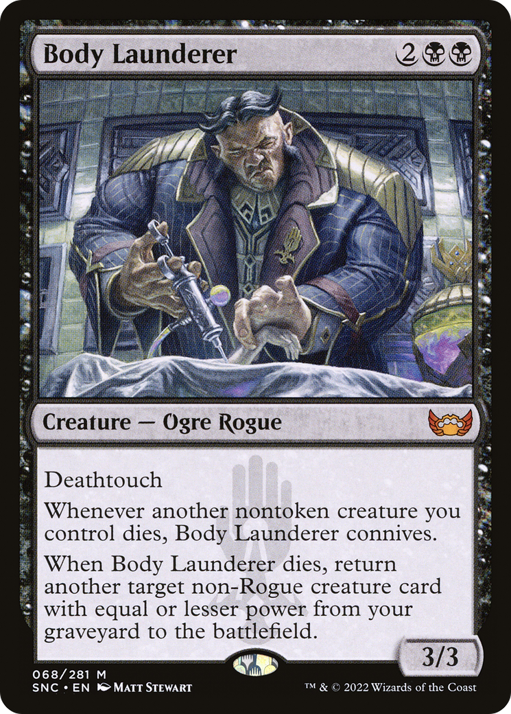 Body Launderer (SNC-068) [Streets of New Capenna] Foil