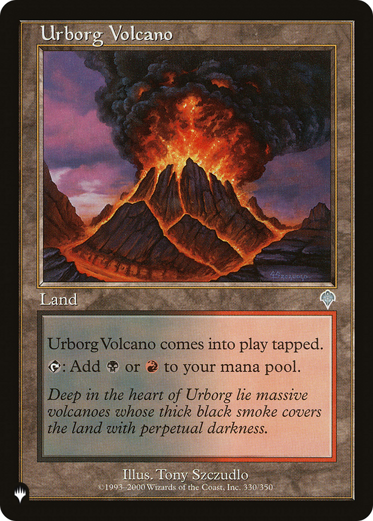 Urborg Volcano (LIST-INV-330) [The List]