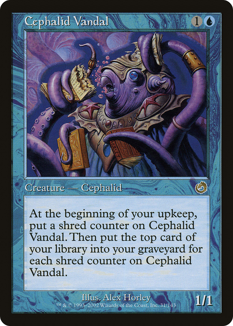 Cephalid Vandal (TOR-031) [Torment] Foil