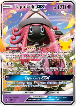 Tapu Lele GX (060/25) [Celebrations Classic Collection] Holofoil - Classic Collection