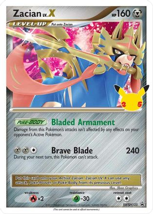 Zacian LV. X (SWSH135/307) [SWSH Sword & Shield Promo Cards] Holofoil - Promo
