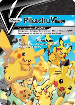 Pikachu V-Union (SWSH139/307) [SWSH Sword & Shield Promo Cards] Holofoil - Promo