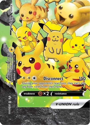 Pikachu V-Union (SWSH141/307) [SWSH Sword & Shield Promo Cards] Holofoil - Promo