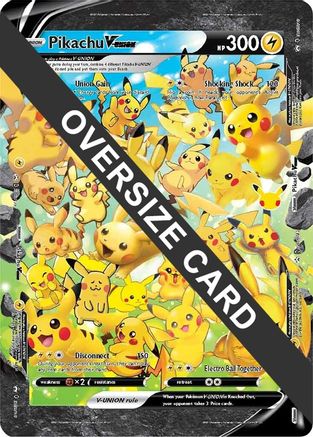 Pikachu V-UNION [Jumbo Cards] Holofoil - Promo