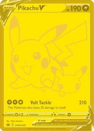 Pikachu V (SWSH145/307) [SWSH Sword & Shield Promo Cards] Holofoil - Promo