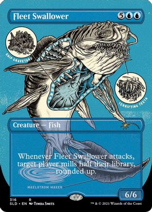 Fleet Swallower (Foil Etched) (SLD-316) [Secret Lair Drop Series] Foil