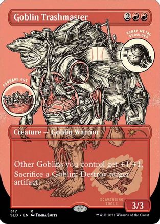 Goblin Trashmaster (Foil Etched) (SLD-317) [Secret Lair Drop Series] Foil