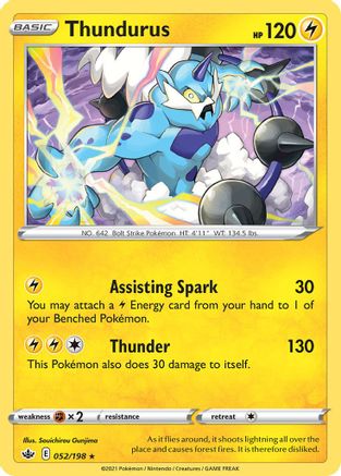 Thundurus (52/198) [Deck Exclusives] - Rare