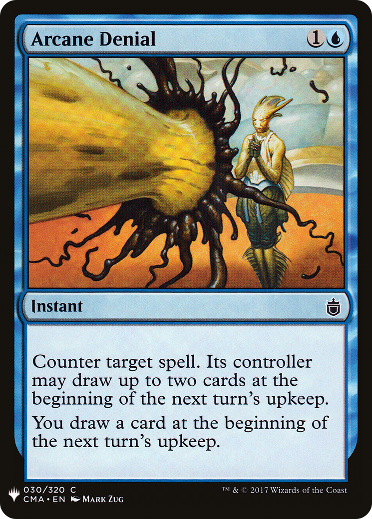 Arcane Denial (LIST-CMA-30) [The List]