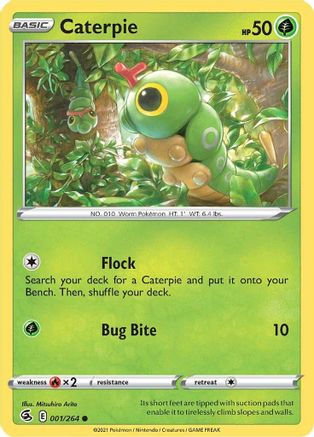 Caterpie (001/264) [SWSH08 Fusion Strike] - Common