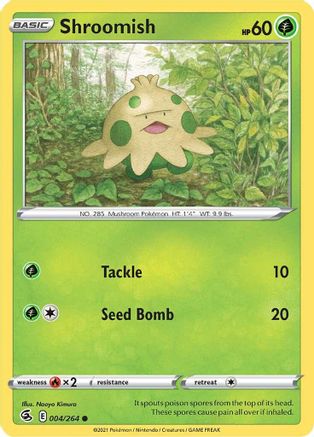 Shroomish (004/264) [SWSH08 Fusion Strike] - Common