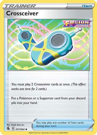 Crossceiver (231/264) [SWSH08 Fusion Strike] - Uncommon