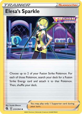 Elesa's Sparkle (233/264) [SWSH08 Fusion Strike] - Uncommon