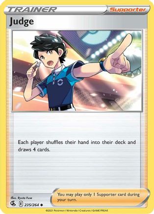 Judge (235/264) [SWSH08 Fusion Strike] - Uncommon