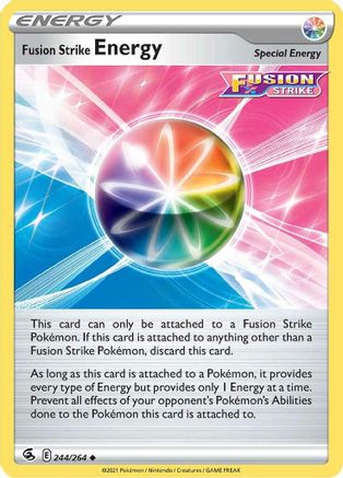 Fusion Strike Energy (244/264) [SWSH08 Fusion Strike] Reverse Holofoil - Uncommon