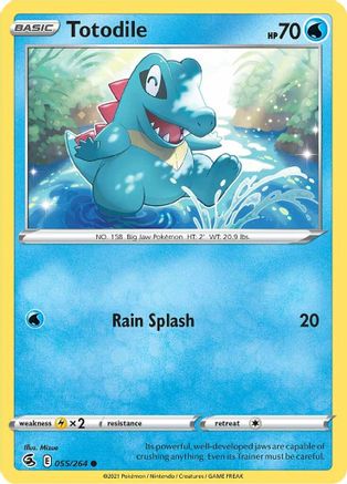Totodile (055/264) [SWSH08 Fusion Strike] - Common