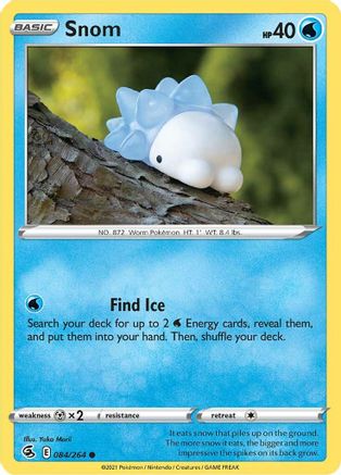 Snom (084/264) [SWSH08 Fusion Strike] Reverse Holofoil - Common